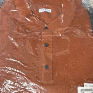 Tom James Men's Polo Shirt - Rich Rust